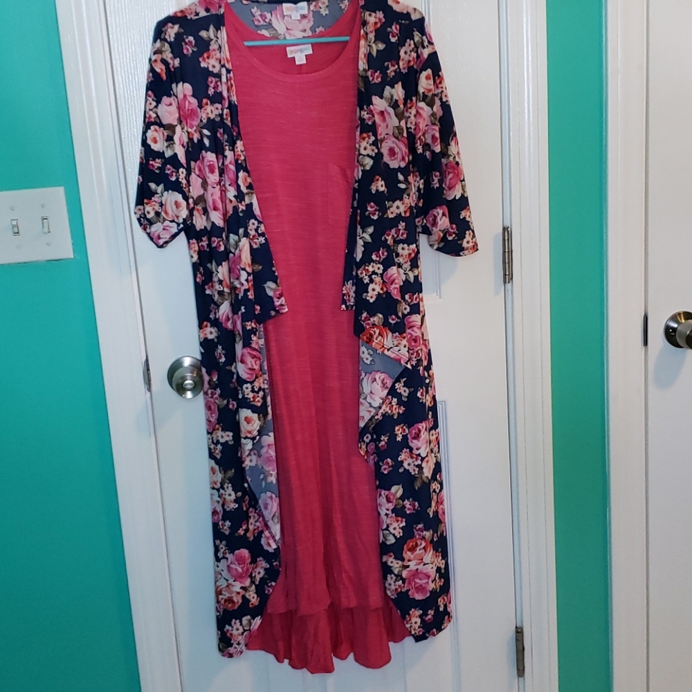 Dress and kimono